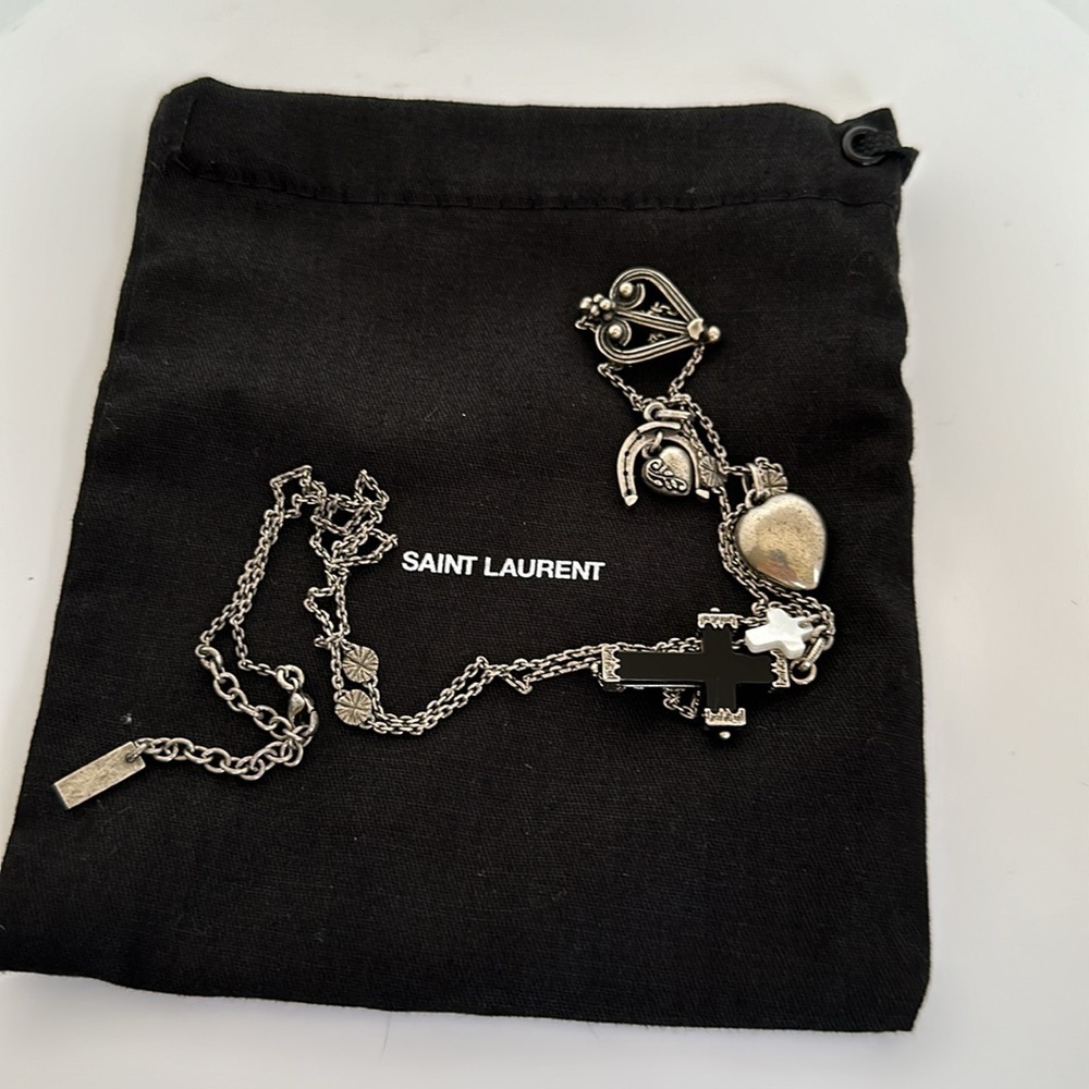 Saint Laurent Necklace Authentic 100%